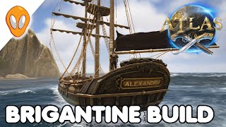 Brigantine Build  ATLAS Lets Play Ep 21 [upl. by Fernald]