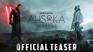 Ahsoka Season 2  OFFICIAL ANNOUNCEMENT  Star Wars [upl. by Aiuqat]