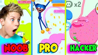 NOOB vs PRO vs HACKER in PAPERIO 2 Prezley [upl. by Nolak]