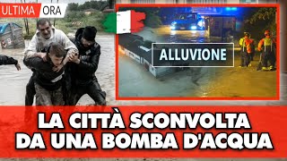 🔴⚠️ ITALIA ALLUVIONE SHOCK É SUCCESSO NELLA NOTTE sommersa la città Italiana ci sono decine di [upl. by Magena357]