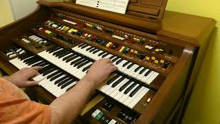 Five Hundred Miles  Railroaders Lament  2 0  played on Yamaha Electone D85 [upl. by Yetta]