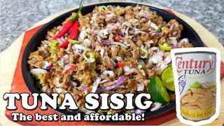 THE BEST TUNA SISIG  QUICK amp EASY CENTURY TUNA SISIG  DISHADAY [upl. by Santana]