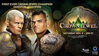 LIVE  WWE CROWN JEWEL 2024 FULL SHOW WATCH ALONG amp LIVE REACTIONS [upl. by Ecneret]