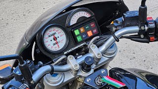 DUCATI MONSTER 900 1995 AVIACOMPOSITI LED TACHOMETER [upl. by Heiner]