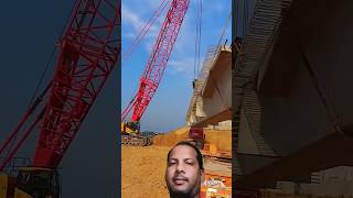 Integrated bridge hoisting process good tools machinery make work shorts youtube crane [upl. by Dinny]