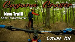 New trail at Cuyuna  Cuyuna Cruser  Cuyuna MN [upl. by Johannah]