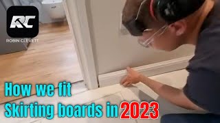 How to fit skirting boards in 2023 [upl. by Fogel825]