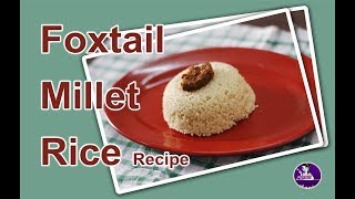 Foxtail milletkorra biyyam rice [upl. by Areis]