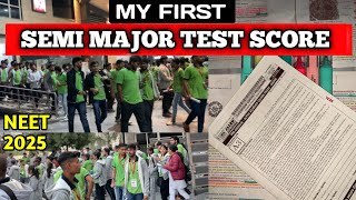 MY FIRST SEMI MAJOR TEST SCORE IN ALLEN KOTA 🤔  STUDY VLOG  NEET 2025 ASPIRANT TEST  BOARD EXAM [upl. by Atnod101]