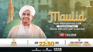 🔴LIVE  MAULID NABI MUHAMMAD SAW DARUL MUSTHOFA TARIM  AL HABIB UMAR BIN MUHAMMAD BIN HAFIDZ [upl. by Clarita541]