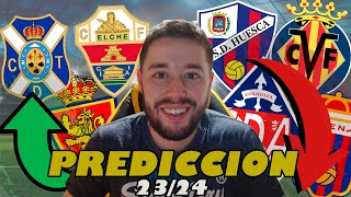 Mi PREDICCION de la SEGUNDA DIVISION 2324 [upl. by Edyak457]