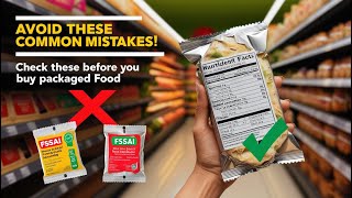 Avoid These Common Mistakes  Check These BEFORE You Buy Packaged Food [upl. by Yllak]