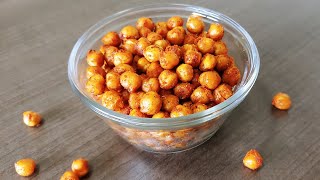 CRUNCHY ROASTED CHICKPEAS SNACK RECIPE  shorts [upl. by Asoj620]