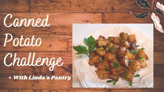 Prepping Air Fried Home Canned Potatoes With Lindas Pantry [upl. by Eirolav]