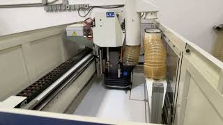 Morbidelli quotN100quot CNC Router with Unloading System [upl. by Annahtur]