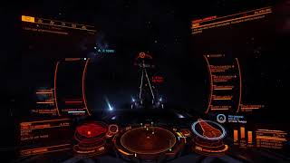 Elite Dangerous  Federal Corvette vs Elite Type 10 Defender [upl. by Alih]