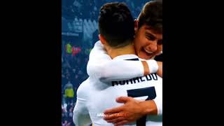 Ronaldo amp Dybala Friendship 😍 [upl. by Hacceber]