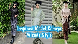 INSPIRASI MODEL KEBAYA WISUDA STYLE 2023 [upl. by Inahpit918]