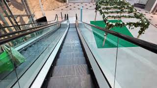 Sweden Stockolm Haninge Centrum 1X escalator  going down [upl. by Ajnat]