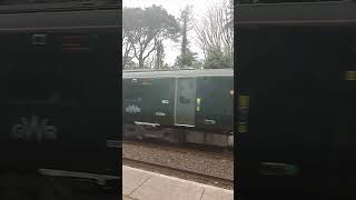 train departures from ivybridge 31324 Penzance to Cardiff Central trains gwr 800 024 [upl. by Jyoti]