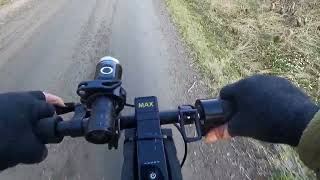 EWAY E600 MAX FIRST RIDE ON GRAVEL [upl. by Sula972]