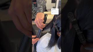 Come ottenere dei boccoli con la punta piatta in soli 2 movimenti hair haircolortutorial hair [upl. by Myke128]