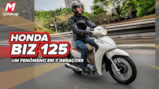 BIZ 125 PREÇO VENDAS E GERAÇÕES  Guia de Motos [upl. by Demakis]