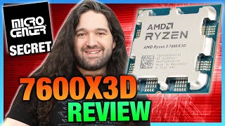 AMDs Silent Launch Ryzen 5 7600X3D CPU Review amp Benchmarks vs 7800X3D 5700X3D 9800X3D [upl. by Wong751]