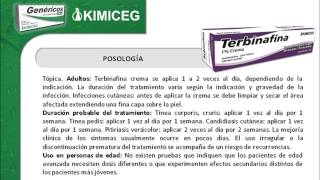 Terbinafina  Medicamentos Genéricos Kimiceg [upl. by Giraldo]