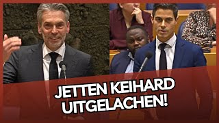 Schoof lacht Jetten recht in zijn gezicht tijdens debat over ‘JODENJACHT’ Amsterdam [upl. by Wiener]