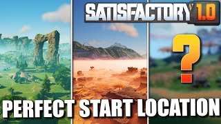 Could This Be The BEST Starting Locations In Satisfactory 10 [upl. by Anrahc]