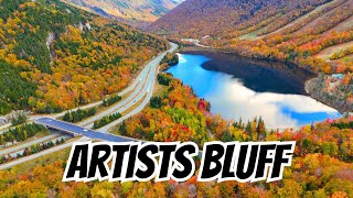 Incredible Peak Fall Foliage  Artists Bluff New Hampshire [upl. by Amethist]