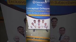 CO Trauma Course at Delhi  Dr Apurv Mehra [upl. by Nelleh]