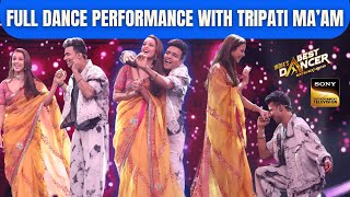 Unfiltered Full Dance performance With Tripati Ma’am😍😍  Aniket Chauhan [upl. by Neelloc]