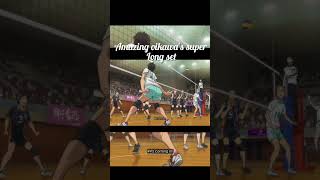 Amazing oikawas super long set kageyama oikawa [upl. by Corson]