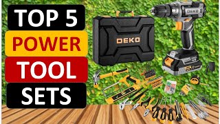 Top 5 Best Power Tool Sets in 2024 [upl. by Meurer309]