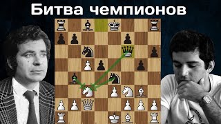 Гарри Каспаров  Борис Спасский 🏆 Линарес 1990 ♟ Шахматы [upl. by Gen]