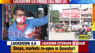 Lockdown 40 Shops business establishments reopen in Guwahati [upl. by Assenay]