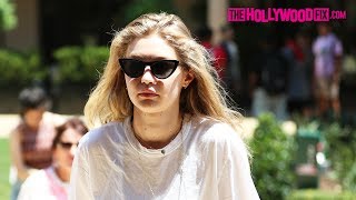 Gigi Hadid Takes Zayn Maliks Mom amp Sisters Out To Eat At McDonalds 71017 [upl. by Ailisec826]