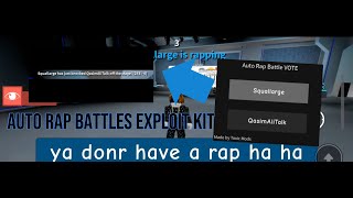 Auto rap battles script  Hydrogen Fluxus Delta Codex  Roblox Scripts [upl. by Ahsinert658]