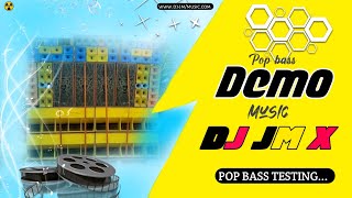 Dj Jm X • Pop Bass Testing • Spekar Chek • New Demo Song [upl. by Sallad4]