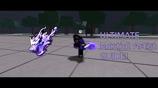 ULTIMATE The Strongest Battlegrounds MARTIAL ARTIST COMBO GUIDE TSB [upl. by Lloyd]