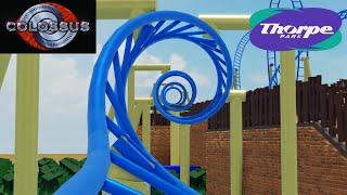 Colossus  Thorpe Park  Theme Park Tycoon 2 [upl. by Notserk]