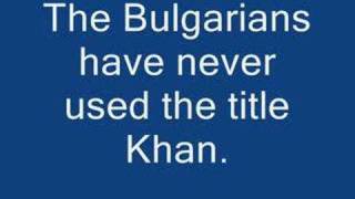 Origins of the Bulgarians [upl. by Namajneb]