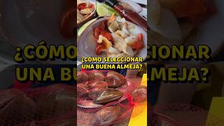 Recuerda esto para comer una buena almeja 🐚🤤 parati comida [upl. by Colman]