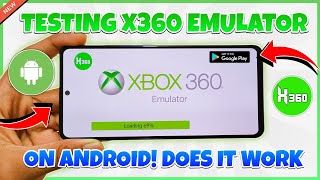 🔥 TESTING NEW XBOX 360 EMULATOR FOR ANDROID X360 EMULATOR  DOES IT WORK IS IT REAL [upl. by Llevrac]