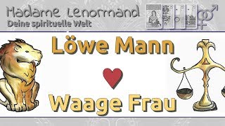 Löwe Mann amp Waage Frau Liebe und Partnerschaft [upl. by Asereht]