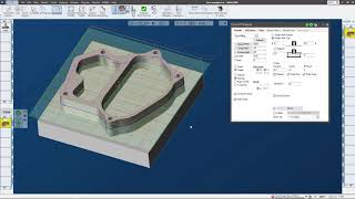 GibbsCAM 13 Face Milling [upl. by Bush252]