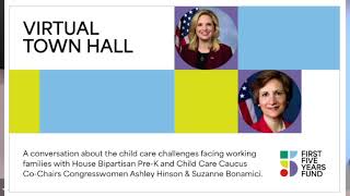 Virtual Child Care Town Hall  Representatives Bonamici and Hinson [upl. by Truc]