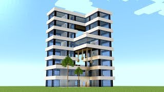 Minecraft  How to build a hotel tower [upl. by Phelgen]